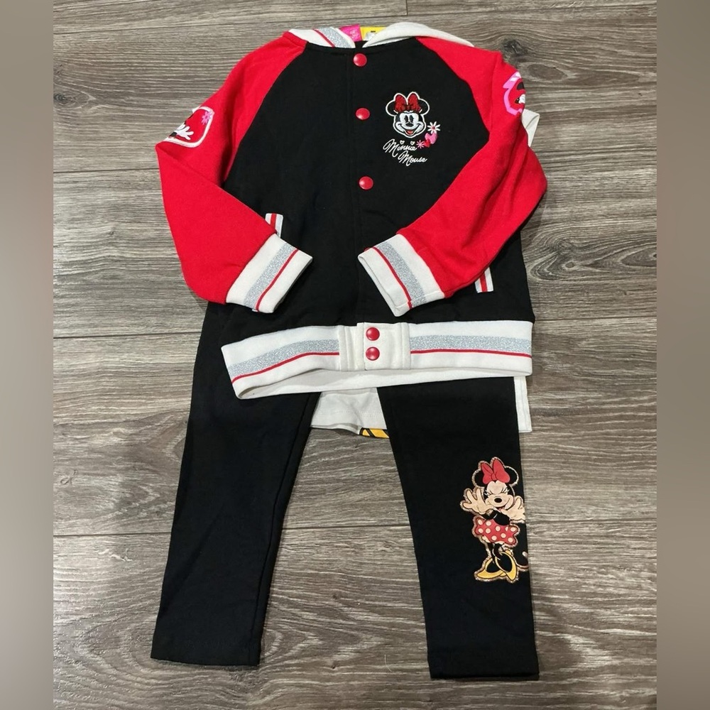Disney Minnie Mouse Red and Black Outfit